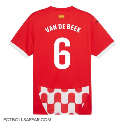Girona Donny van de Beek #6 Hemmatröja 2024-25 Kortärmad